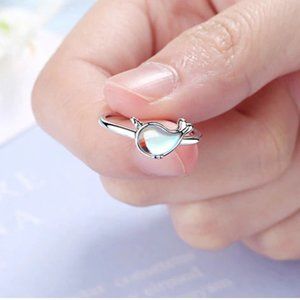 ✨NEW!✨ ~❤️ Magical Whale 925 Sterling Silver Ring